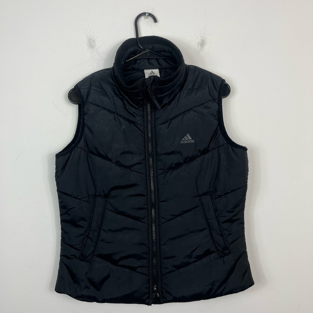 Adidas‎ Black Puffer Vest Sz S